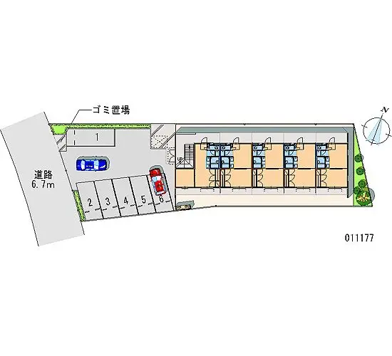 ★手数料０円★入間市上藤沢　月極駐車場（LP）